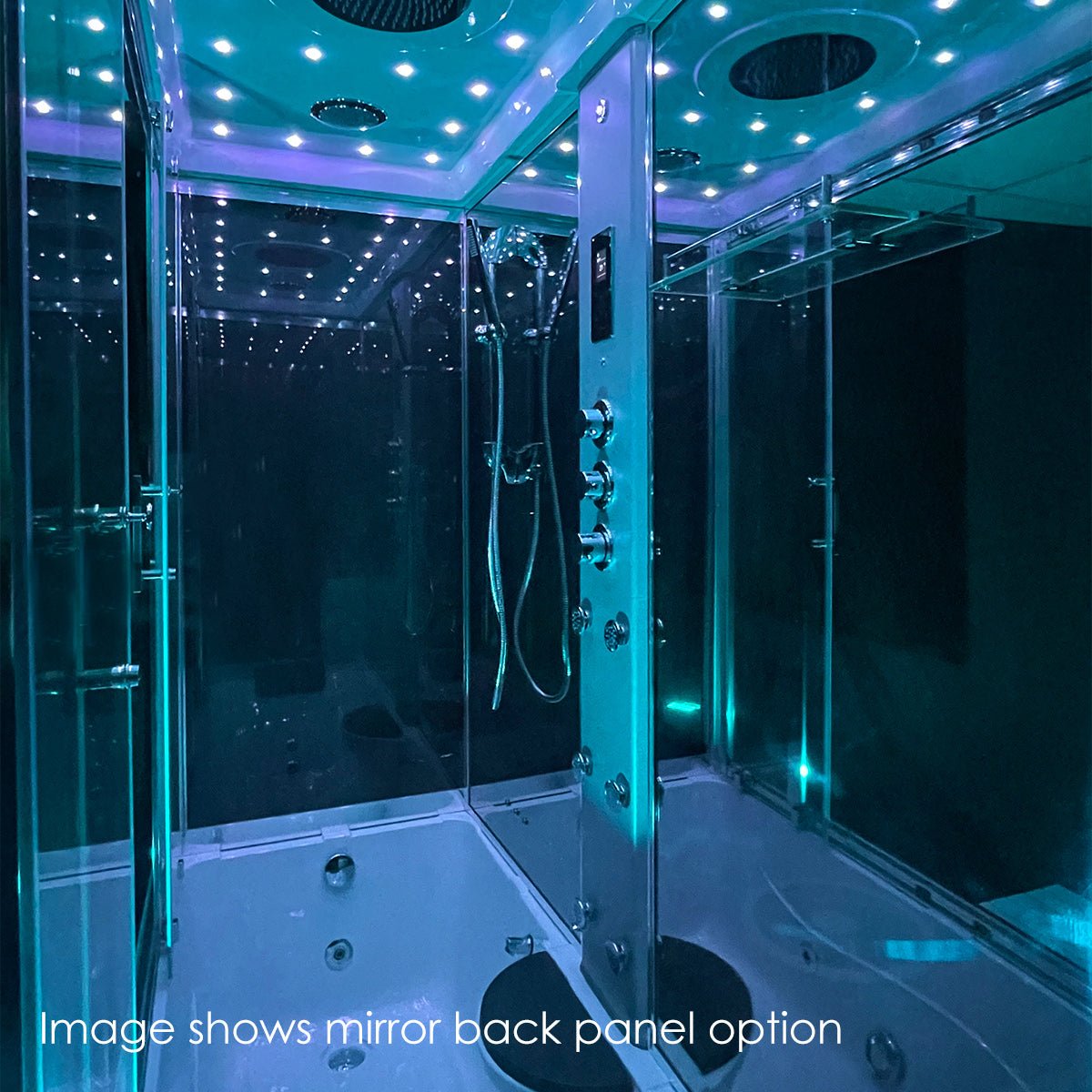 Insignia 3rd Generation Steam Shower Bath Cabin 1710mm x 810mm - Nuovo Luxury - Steam Shower Bath