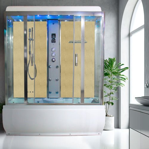 Insignia 3rd Generation Steam Shower Bath Cabin 1710mm x 810mm - Nuovo Luxury - Steam Shower Bath