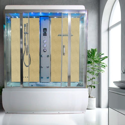 Insignia 3rd Generation Steam Shower Bath Cabin 1710mm x 810mm - Nuovo Luxury - Steam Shower Bath