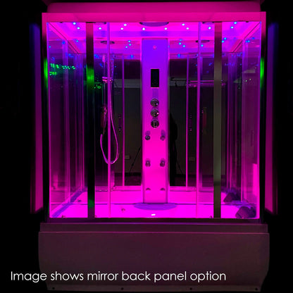 Insignia 3rd Generation Steam Shower Bath Cabin 1710mm x 810mm - Nuovo Luxury - Steam Shower Bath