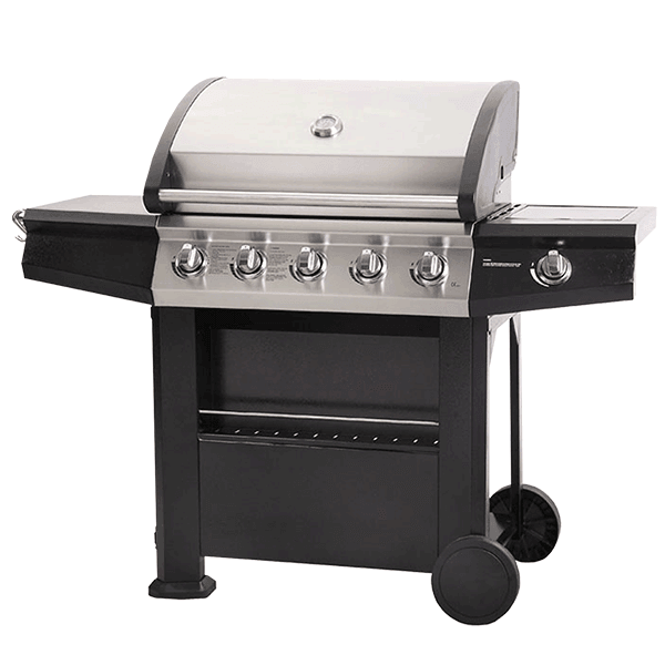 Lifestyle Dominica 5+1 Burner Gas Barbecue - Nuovo Luxury
