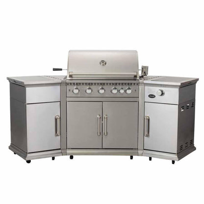 Lifestyle Bahama Island 6+1 Burner Gas Barbecue - Nuovo Luxury - Gas Barbecue