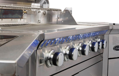 Lifestyle Bahama Island 6+1 Burner Gas Barbecue - Nuovo Luxury - Gas Barbecue
