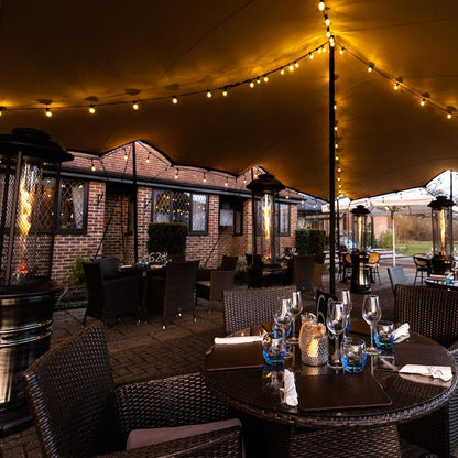 Lifestyle Santorini 11kW Retractable Patio Heater - Nuovo Luxury - Patio Heater