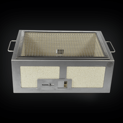 Medium Wide Kasai Konro BBQ Grill V2 - Nuovo Luxury - Charcoal Barbecue Grill