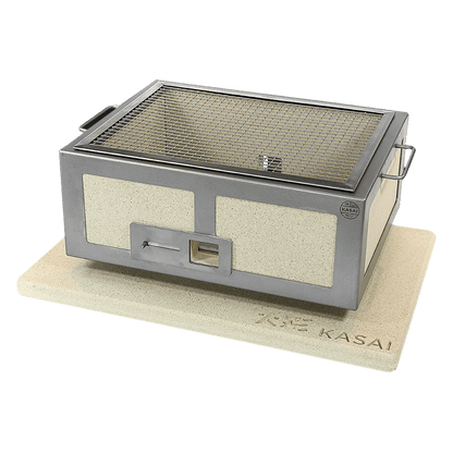 Medium Wide Kasai Konro BBQ Grill V2 - Nuovo Luxury - Charcoal Barbecue Grill