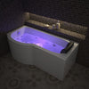 Milan Whirlpool P Shape Bath - Nuovo Luxury - Whirlpool Bathtub