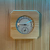 Outdoor Hybrid - Heating 4 Person Infrared & Electric Stove Sauna 2m x 2m - Nuovo Luxury - Outdoor Sauna