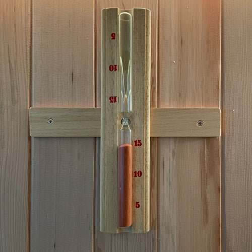 Outdoor Hybrid - Heating 4 Person Infrared & Electric Stove Sauna 2m x 2m - Nuovo Luxury - Outdoor Sauna