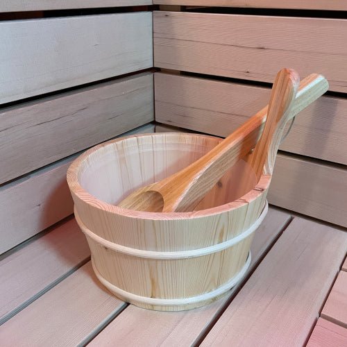 Outdoor Hybrid - Heating 4 Person Infrared & Electric Stove Sauna 2m x 2m - Nuovo Luxury - Outdoor Sauna