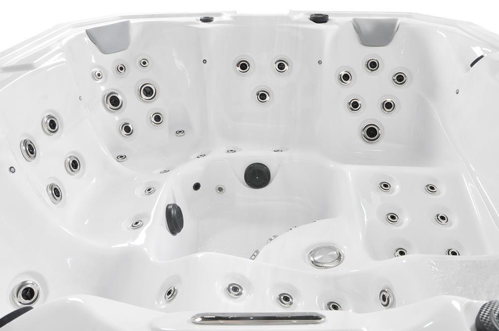 Platinum Spas Bari 32 Amp 5 - 6 Person Hot Tub w/ Bluetooth Audio - Nuovo Luxury - Hot Tub