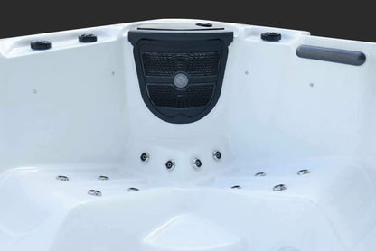Platinum Spas Trident Lite 5 Person Hot Tub w/ Bluetooth - Nuovo Luxury - Hot Tub