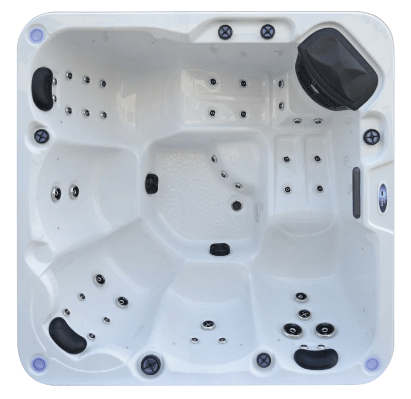 Platinum Spas Trident Lite 5 Person Hot Tub w/ Bluetooth - Nuovo Luxury - Hot Tub