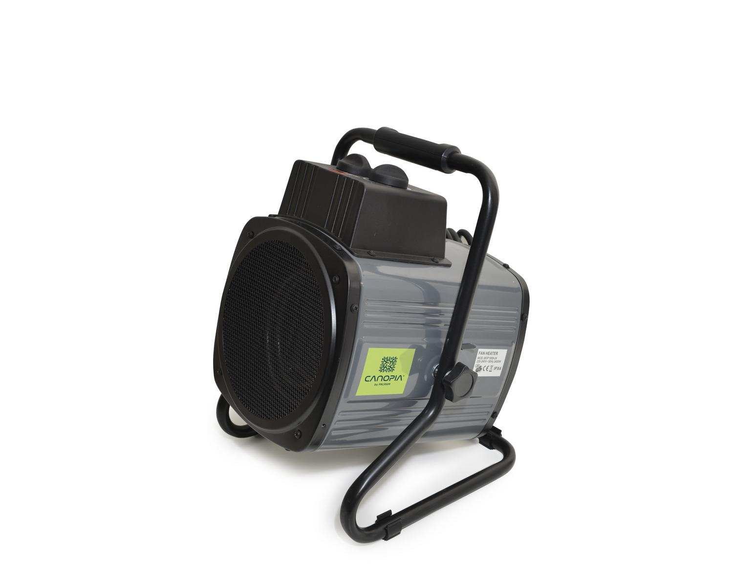 Portable Splash Resistant Greenhouse Fan Heater 2400W UK - Nuovo Luxury - 