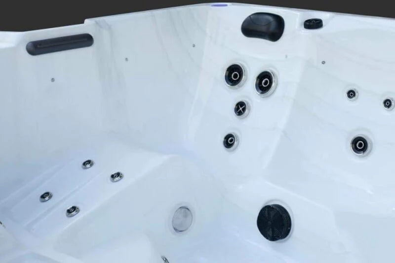 Platinum Spas Trident Lite 5 Person Hot Tub w/ Bluetooth - Nuovo Luxury