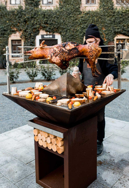 Vulcanus Pro 910 Chef Outdoor Wood Fire Grill - Nuovo Luxury - Grill