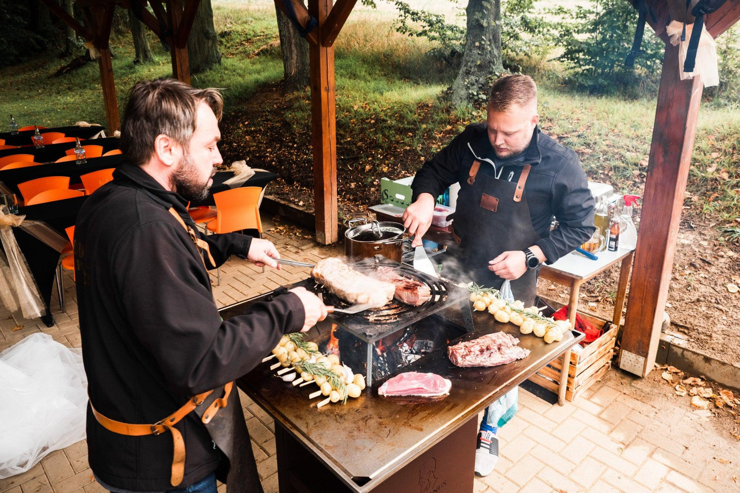 Vulcanus Pro 910 Masterchef Outdoor Wood Fire Grill - Nuovo Luxury - Wood Fire Grill