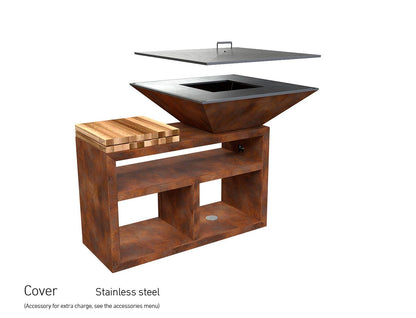 Vulcanus Pro 910 Masterchef Outdoor Wood Fire Grill - Nuovo Luxury - Wood Fire Grill