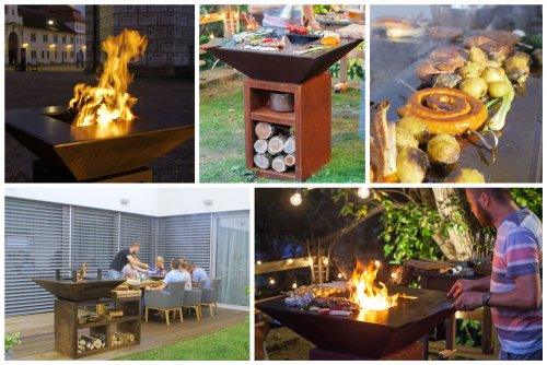 Vulcanus Pro 910 Masterchef Outdoor Wood Fire Grill - Nuovo Luxury - Wood Fire Grill